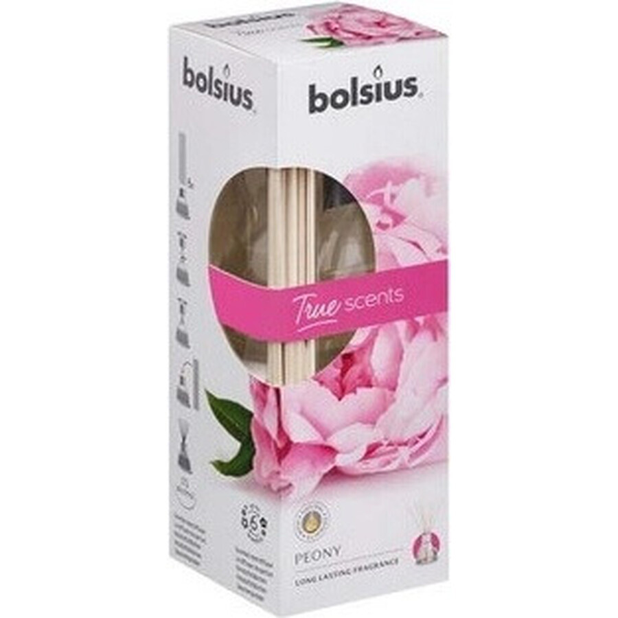 Bolsius Aromatic 2.0 Diffuser 45 ml Peony 1×45 ml, aromatic diffuser