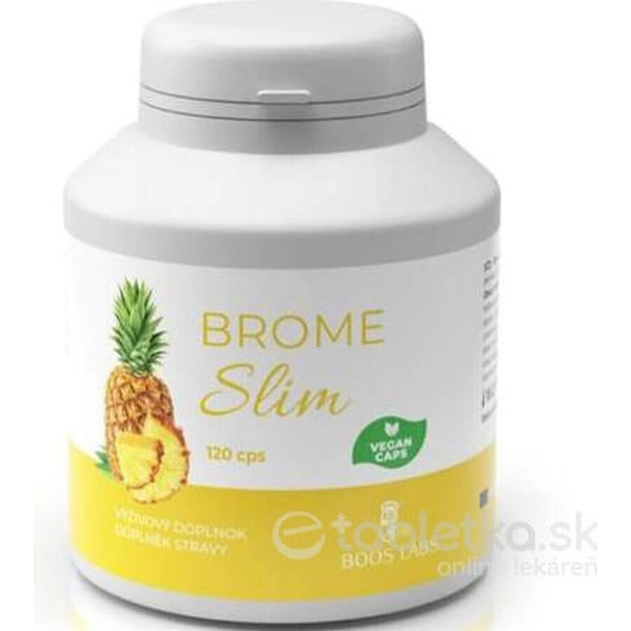 BROMESLIM - Boos Labs 1×120 cps, complemento alimenticio