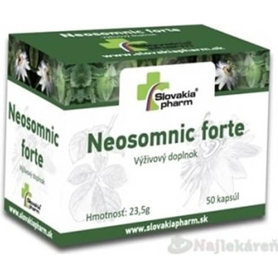 Slovaciapharm Neosomnic forte cps 1x50 st