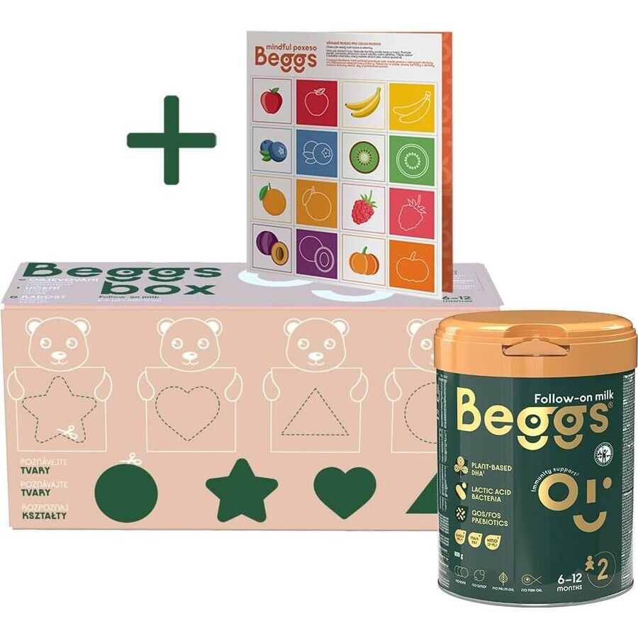 Beggs 2 melktracker, Beggs box+ pexeso 3×800 g, melktracker