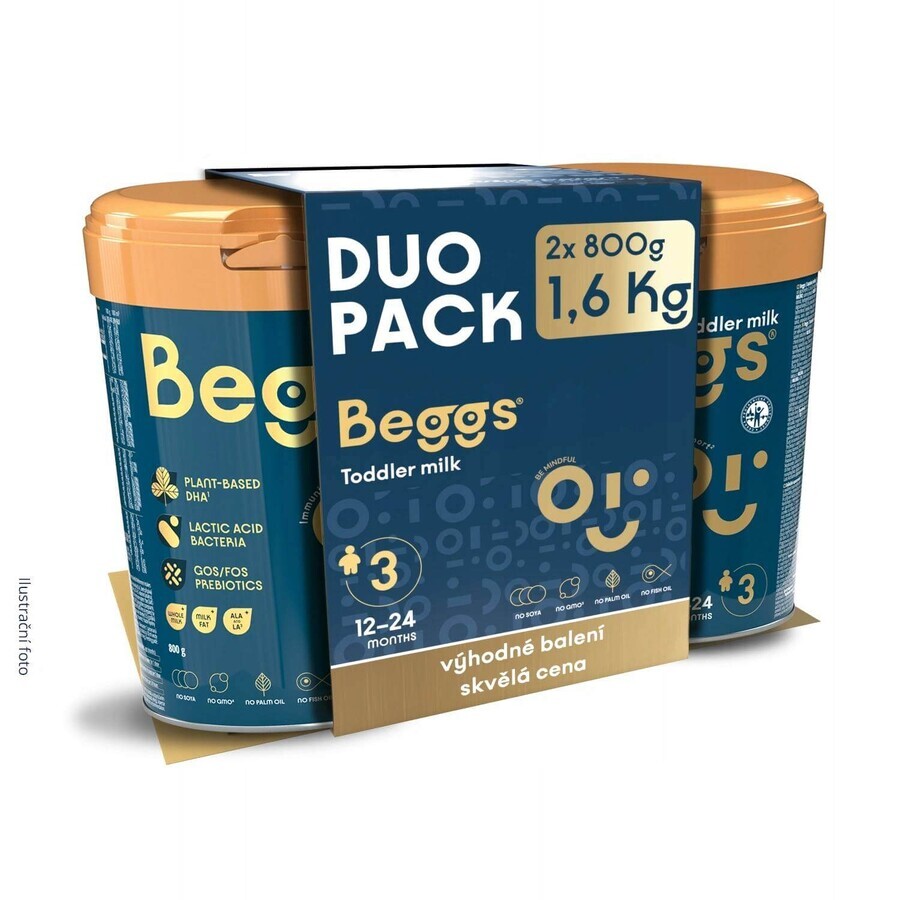 Beggs 2 melktracker, Beggs box+ pexeso 3×800 g, melktracker