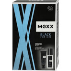 MEXX BLACK MAN deodorante 75ML + gel doccia 50ML 1×1pc, set cosmetico per uomo