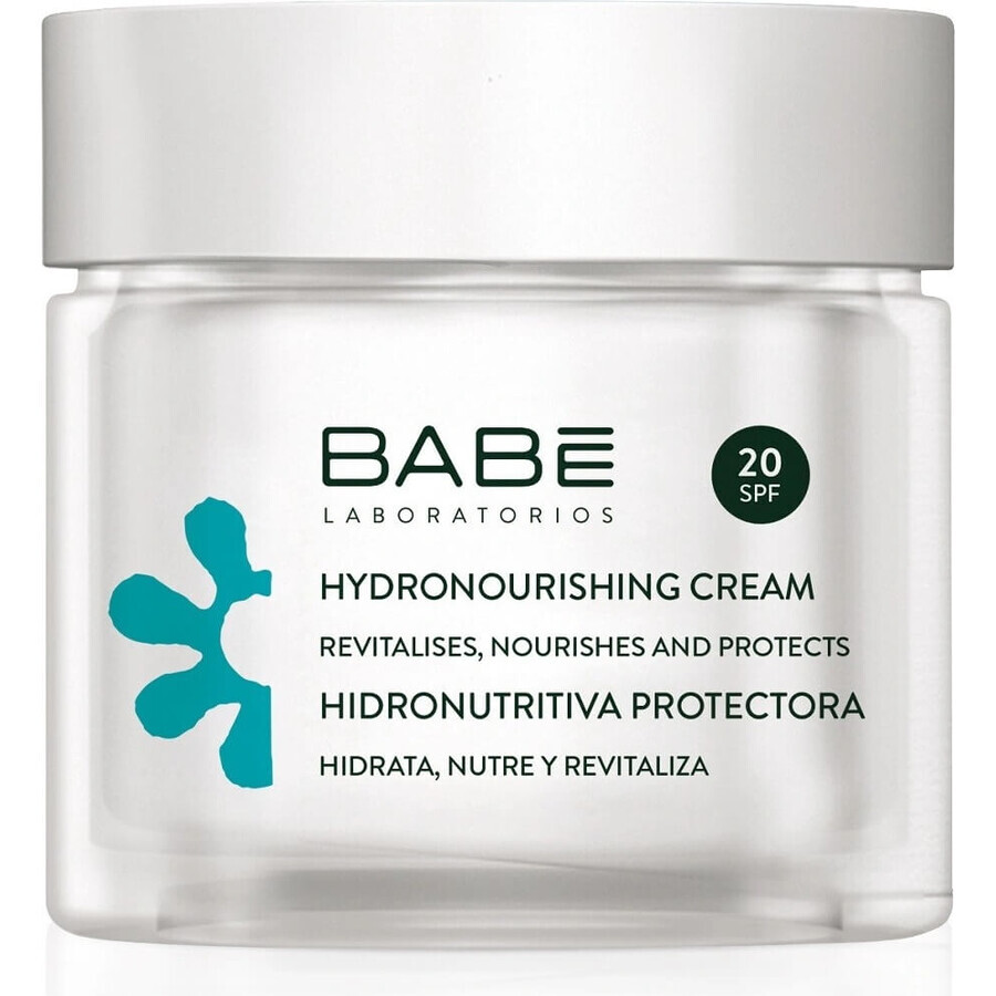 BABÉ PLEAT Hydraterende en voedende crème plus SPF 20 1×50 ml, voedende crème