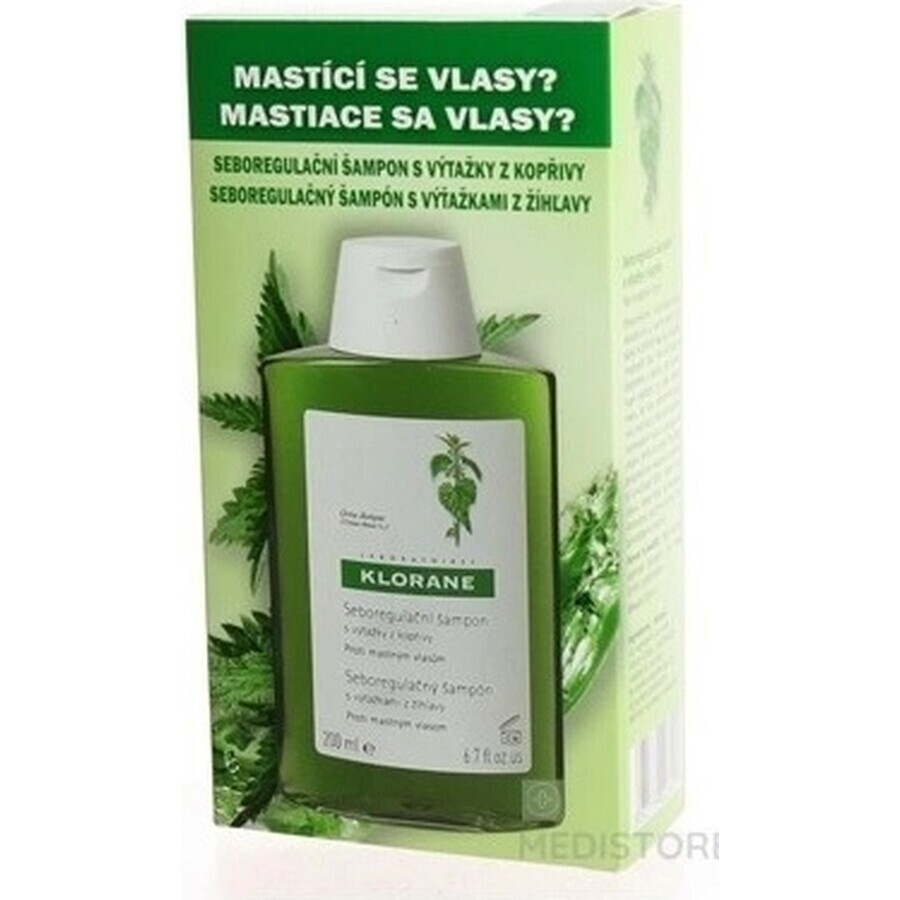 SHAMPOO KLORANE alla peonia biologica 1×200ml, shampoo per cuoio capelluto sensibile e irritato