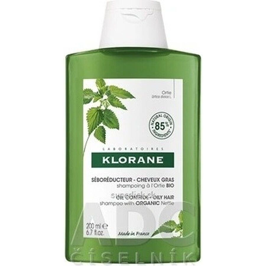 SHAMPOO KLORANE alla peonia biologica 1×200ml, shampoo per cuoio capelluto sensibile e irritato