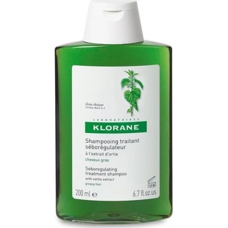 SHAMPOO KLORANE alla peonia biologica 1×200ml, shampoo per cuoio capelluto sensibile e irritato