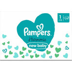 PAMPERS HARMONIE BABY LUIEREN V.2 4-8KG 204KS 1×204 stuks, luiers maat 2