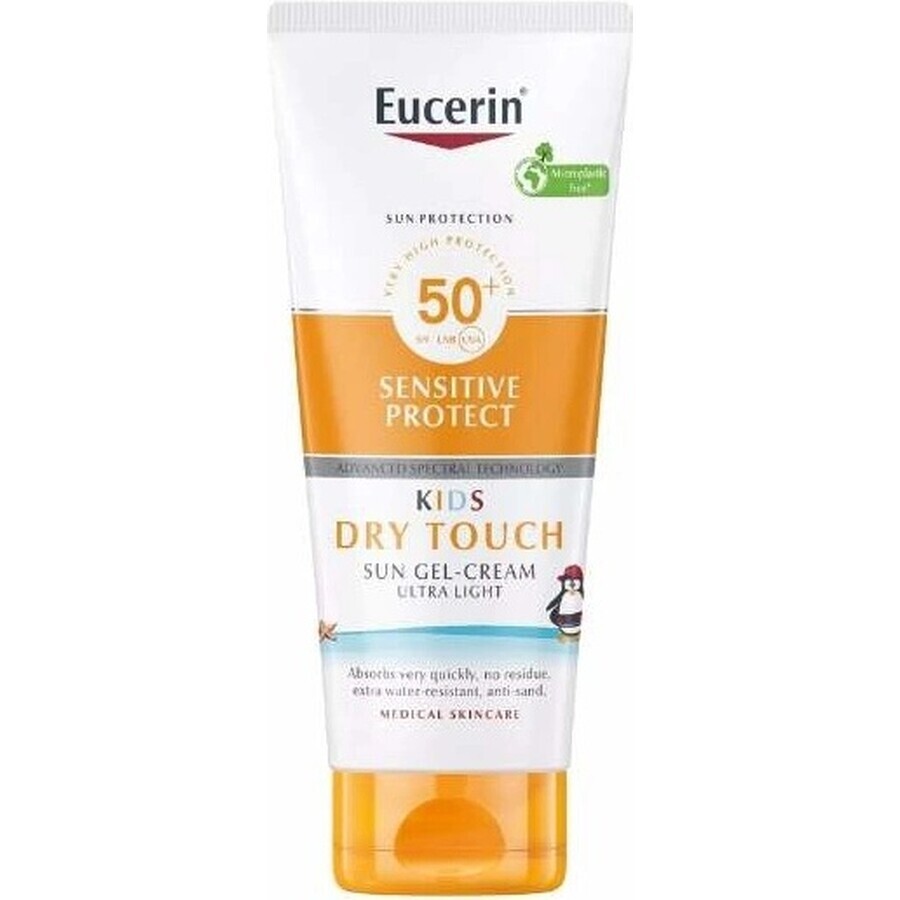 Eucerin ZON SENSITIVE PROTECT Kindergelcrème SENSITIVE PROTECT SPF 50+, 200 ml 1×200 ml, gelcrème