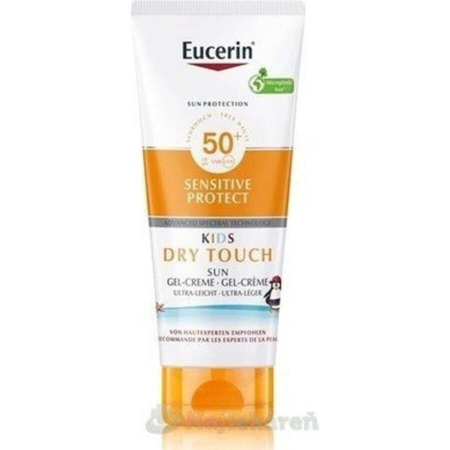 Eucerin ZON SENSITIVE PROTECT Kindergelcrème SENSITIVE PROTECT SPF 50+, 200 ml 1×200 ml, gelcrème