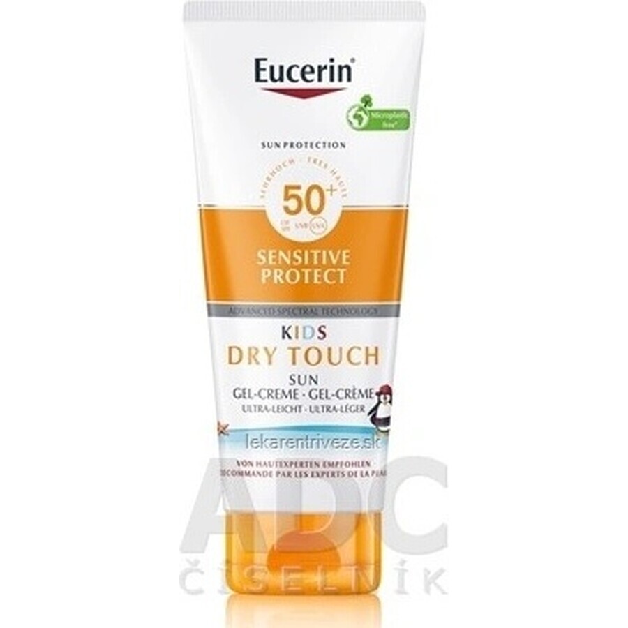 Eucerin ZON SENSITIVE PROTECT Kindergelcrème SENSITIVE PROTECT SPF 50+, 200 ml 1×200 ml, gelcrème