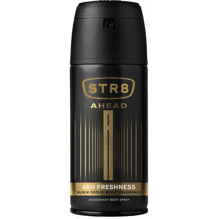 Str8 Ahead Deo 150ml 1×150ml, deodorante