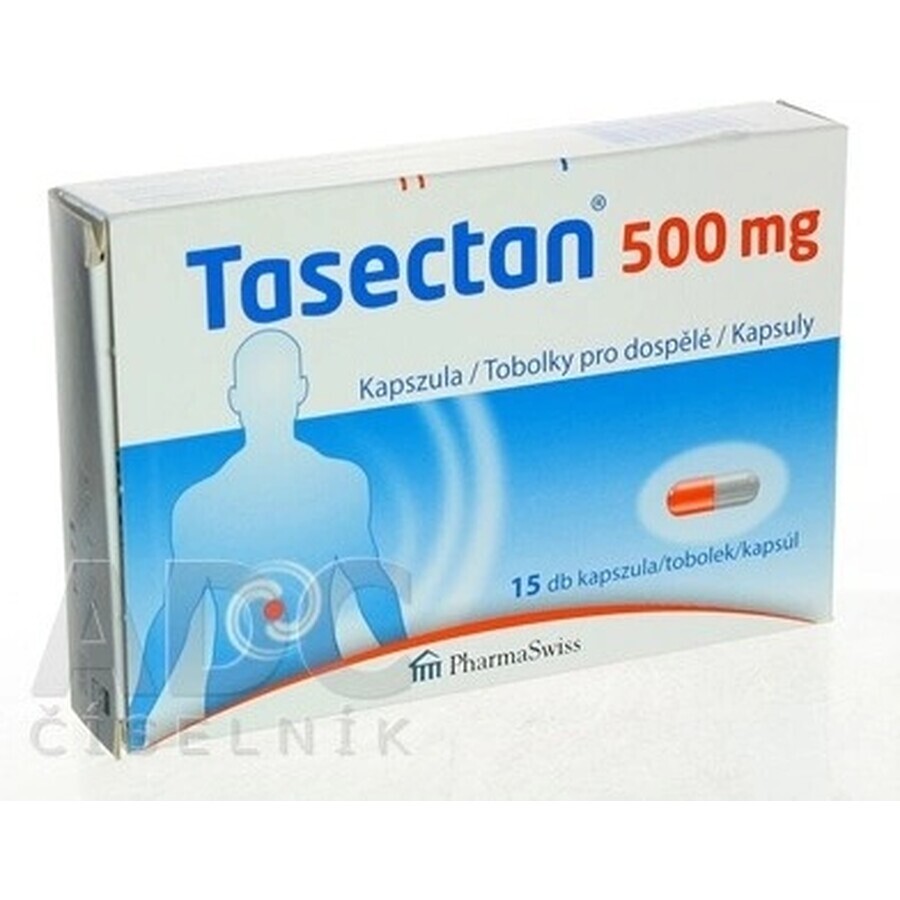 Tasectan 500 mg 1×15 cps, 500 mg integratori alimentari