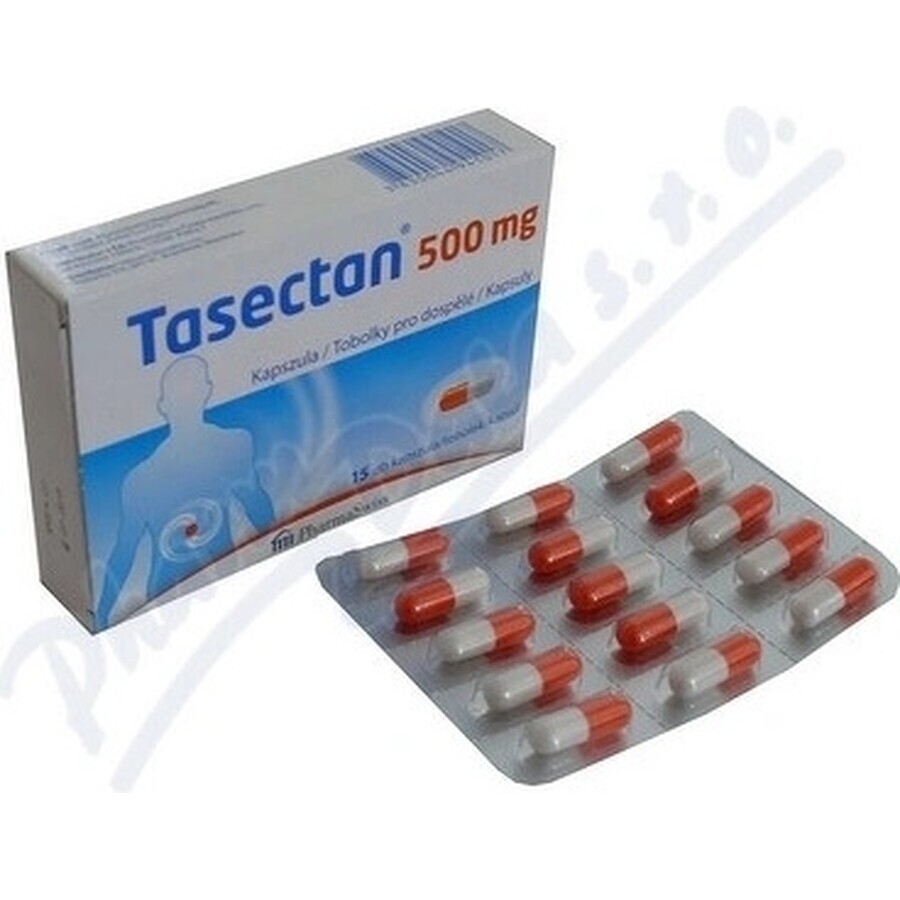 Tasectan 500 mg 1×15 cps, 500 mg integratori alimentari