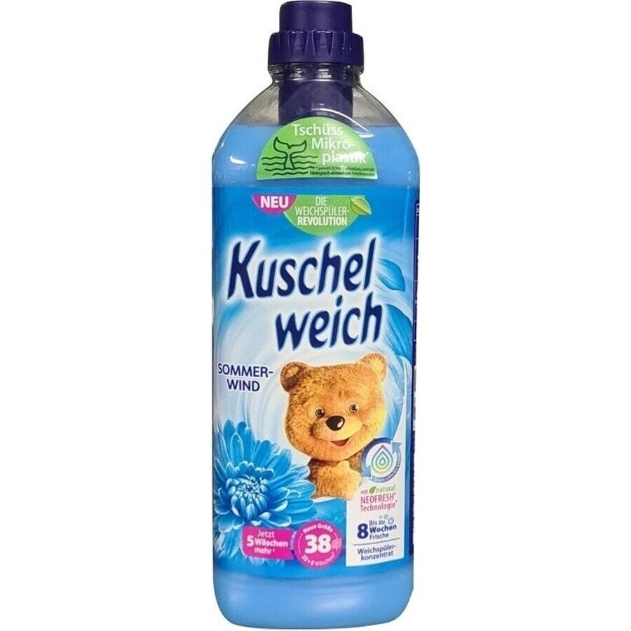 Kuschelweich conditionneur de linge - Summer Breeze, 38 lavages 1×1 l