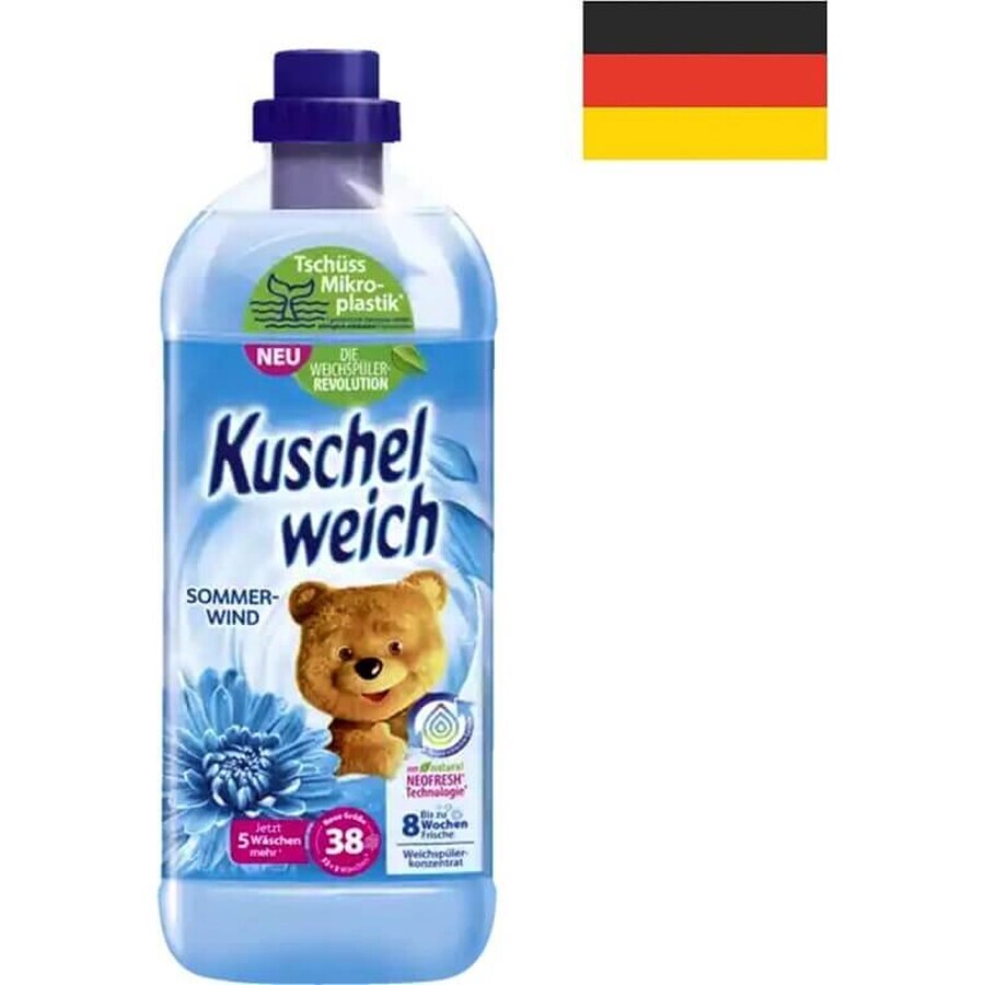 Kuschelweich conditionneur de linge - Summer Breeze, 38 lavages 1×1 l