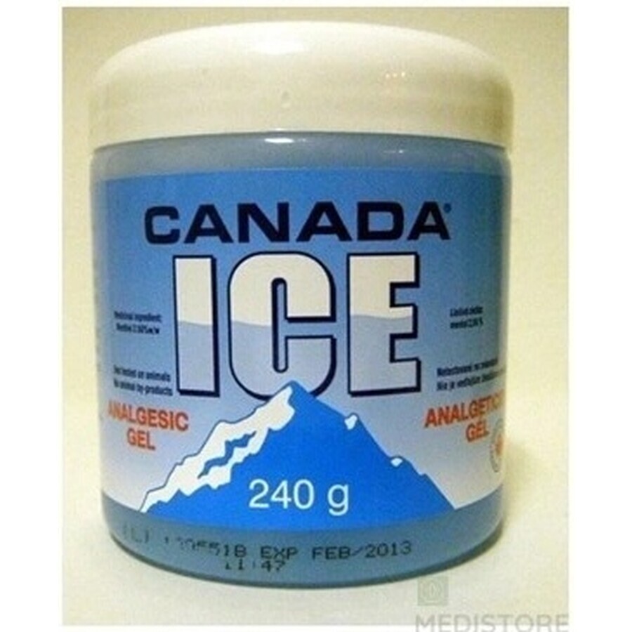 CANADA ICE GEL 1×240 ml, pijnstillend