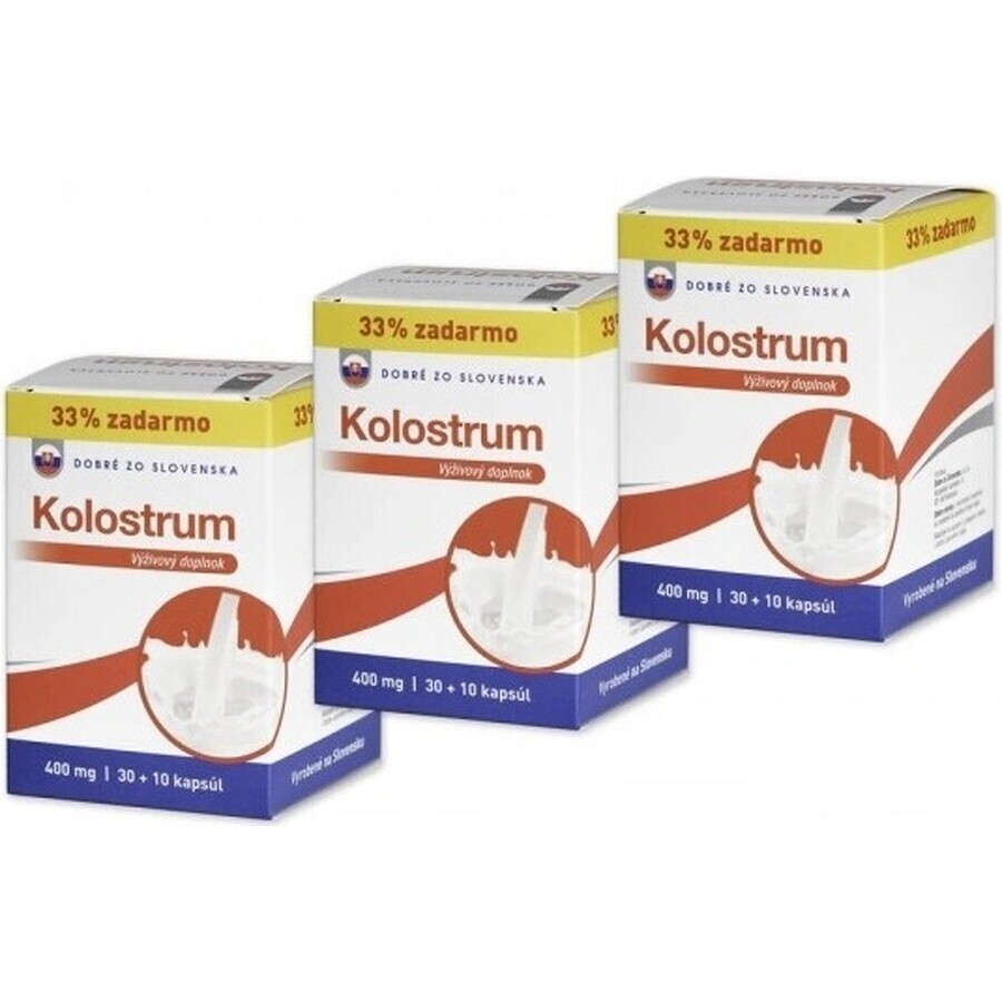 Goed van SK Kolostrum Handige Verpakking 1×120 cps, voedingssupplement