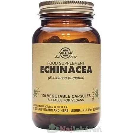Solgar Echinacea Purpurea 100 cápsulas 1×100 tbl