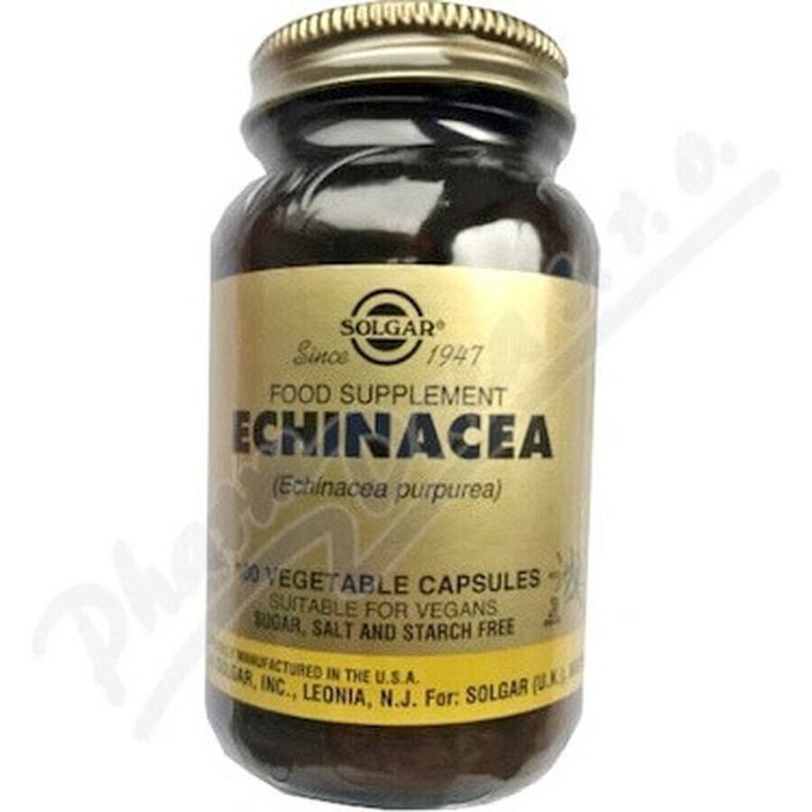 Solgar Echinacea Purpurea 100 cápsulas 1×100 tbl