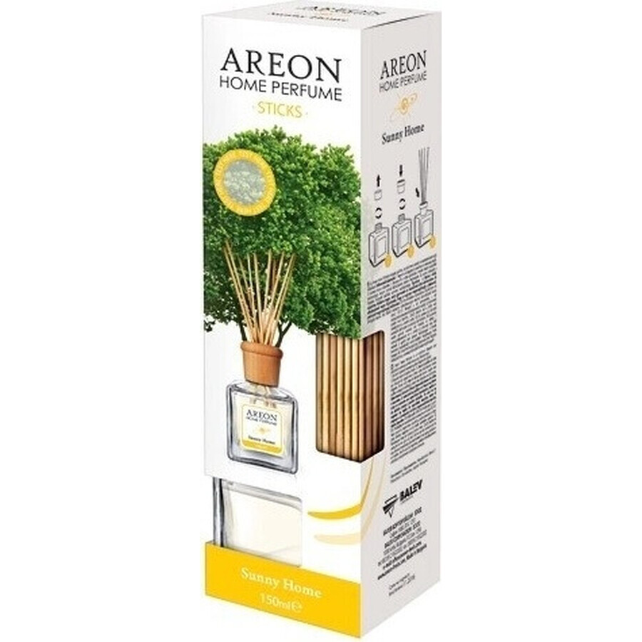 AREON Geurstokjes Sunny Home 150ml 1×1 stuk, luchtverfrisser