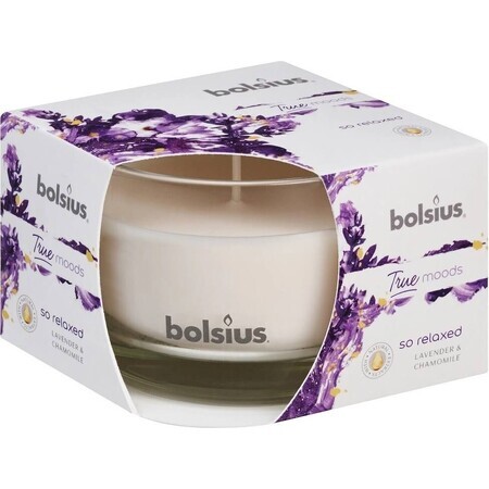 Bolsius Aromatic 2.0 Glazen Fles 90x63mm So Relaxed, geurkaars 1×1 st, geurkaars