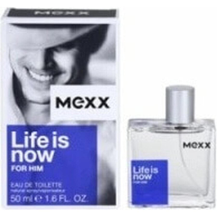 Mexx Life Is Now For Him Edt 50ml 1×50 ml, Eau de toilette