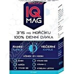 IQ MAG magnesium 's ochtends en 's avonds 1×60 cps, voedingssupplement