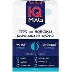 IQ MAG magnesium 's ochtends en 's avonds 1×60 cps, voedingssupplement