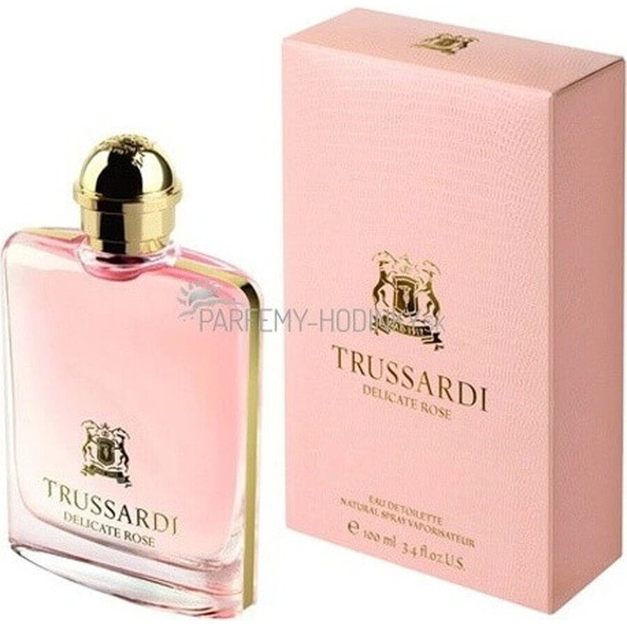 Trussardi Delicate Rose Edt 1×100 ml, eau de toilette voor dames