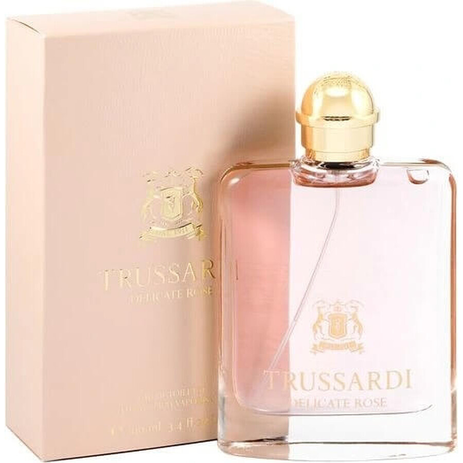 Trussardi Delicate Rose Edt 1×100 ml, eau de toilette voor dames