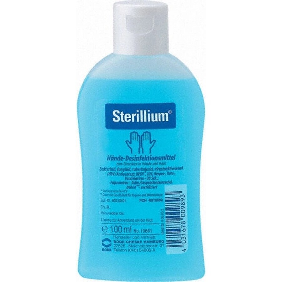 Hartmann BODE Sterillium 1×100 ml, désinfectant pour les mains