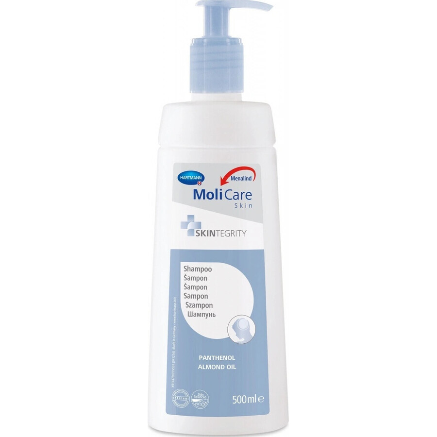 MoliCare SKIN shampooing 1×500 ml, gamme bleue