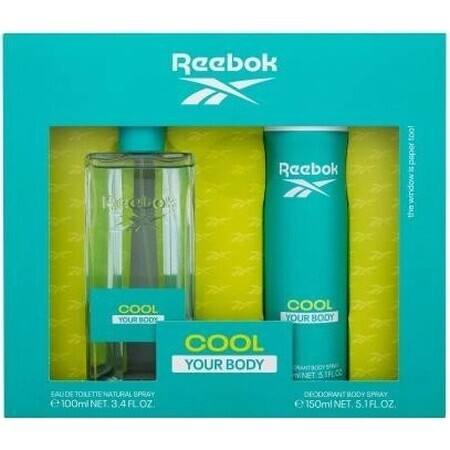 REEBOK COOL YBF WOMEN EDT 100ML+DEO SP 150ML 1SET 1×1 st, set