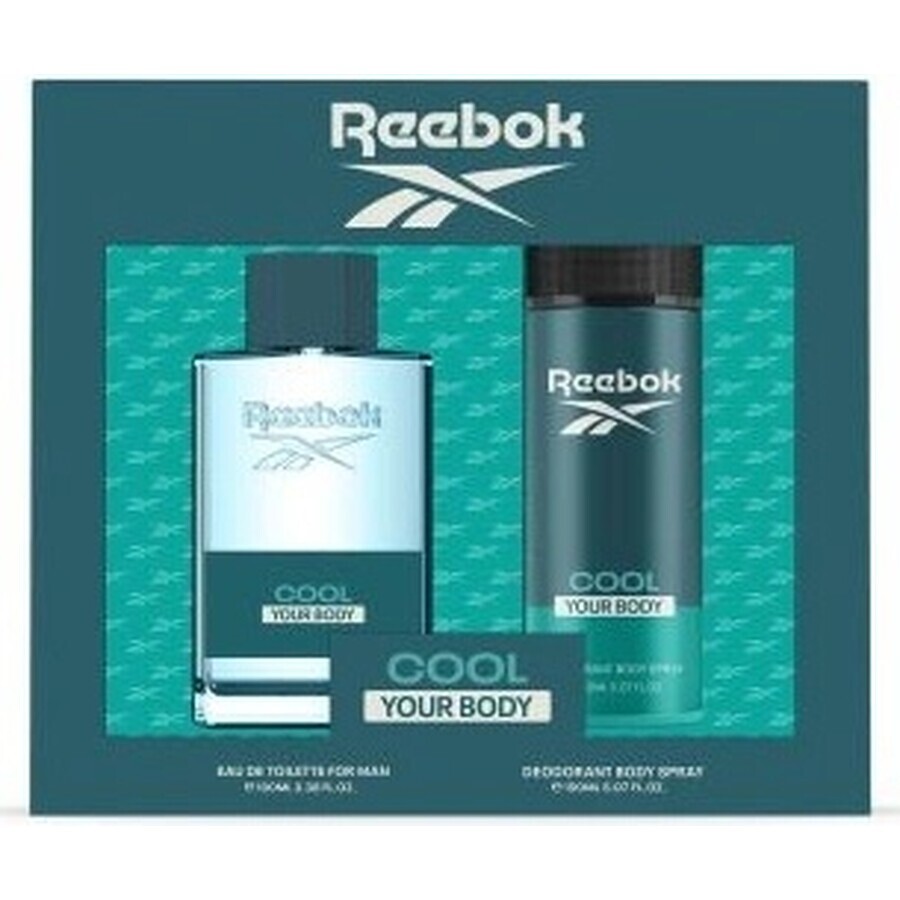 REEBOK COOL YBF WOMEN EDT 100ML+DEO SP 150ML 1SET 1×1 st, set