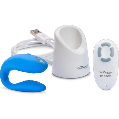 We-Vibe MATCH Vibrateur MATCH bleu 1×1 pièce, vibrateur