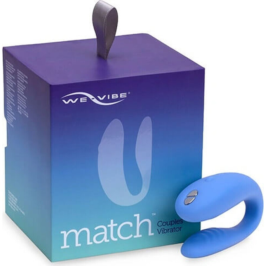 We-Vibe MATCH Vibrateur MATCH bleu 1×1 pièce, vibrateur