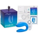 We-Vibe MATCH Vibrateur MATCH bleu 1×1 pièce, vibrateur