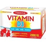 TEREZIA Vitamina D3 2000 UI 1×90 tbl, integratore alimentare