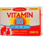 TEREZIA Vitamina D3 2000 UI 1×90 tbl, supliment alimentar