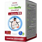 SWISS Lactobacilli JUNIOR Immunit + vitamin D3 60+12 tbl.+ gift 1×72 tbl, vitamins