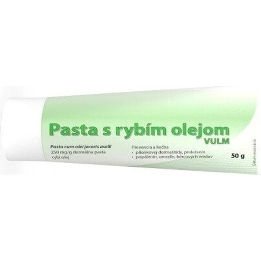 VULM Pasta de Aceite de Pescado 50g 1×50 g, pasta de aceite de pescado