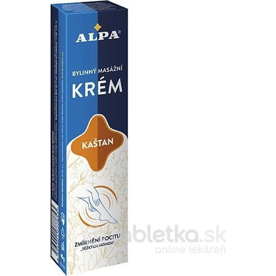 ALPA GASHTAN CREAM 1×40 g, kruidenmassage