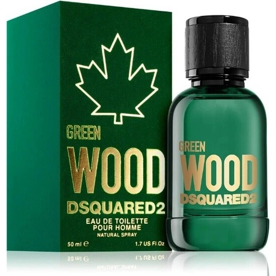 Dsquaredgreen Wood Edt 50ml 1×50 ml, Eau de toilette