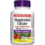 WEBBER NATURALS Magnesium 150 mg 1×60 tbl, voedingssupplement