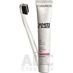 CURAPROX Black is White + CS 5460 1×1 set, pasta dentífrica blanqueadora de 90 ml + cepillo dental CS 5460