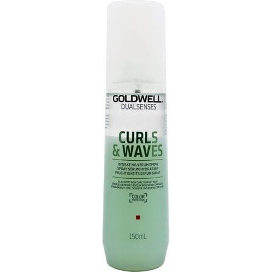 Goldwell Sérum hidratante para cabello rizado Dualsenses Curl s & Waves 1×150 ml, sérum hidratante para cabello rizado