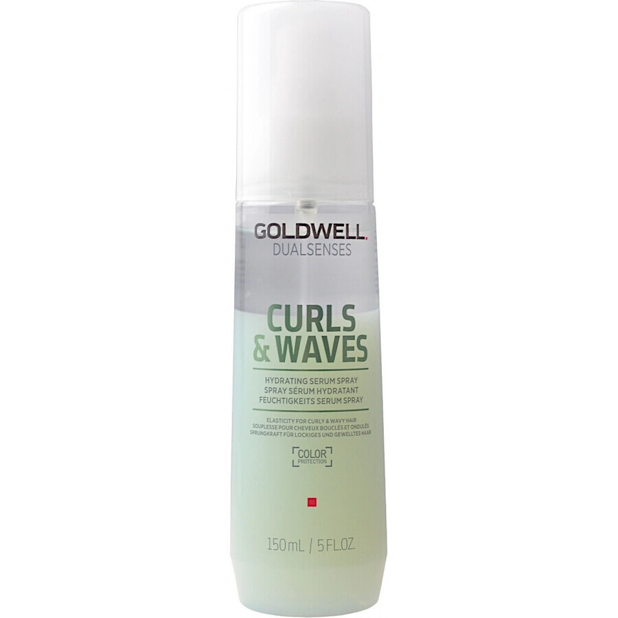 Goldwell Sérum hidratante para cabello rizado Dualsenses Curl s & Waves 1×150 ml, sérum hidratante para cabello rizado