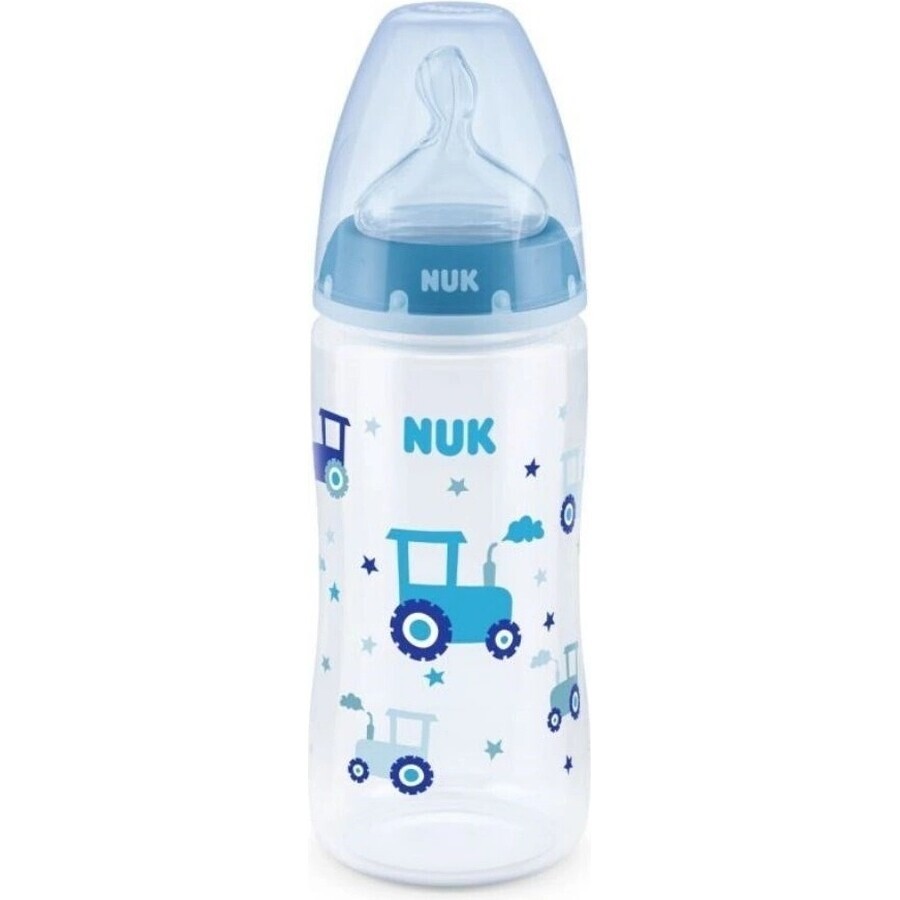 NUK FC+ Trinkflasche mit Temperaturkontrolle 1×1 Stück, Flasche 300 ml