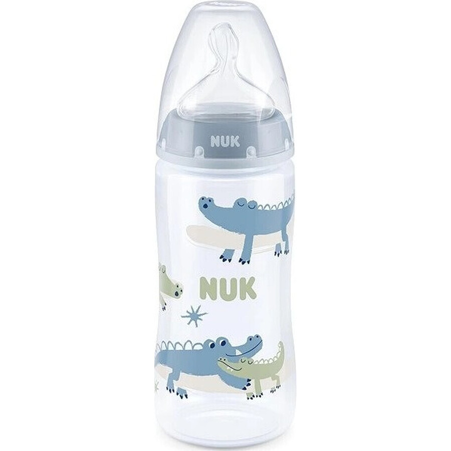 NUK FC+ Trinkflasche mit Temperaturkontrolle 1×1 Stück, Flasche 300 ml