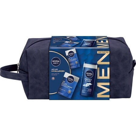 NIVEA MEN BAG HYALURON 1×1 HYALURON, Geschenkpackung